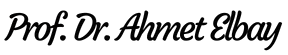 Prof. Dr. Ahmet Elbay